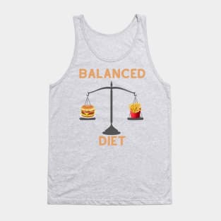 Balanced diet Tank Top